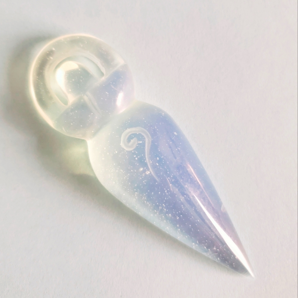 Woman Opal Goddess Totem Gemstone Figure